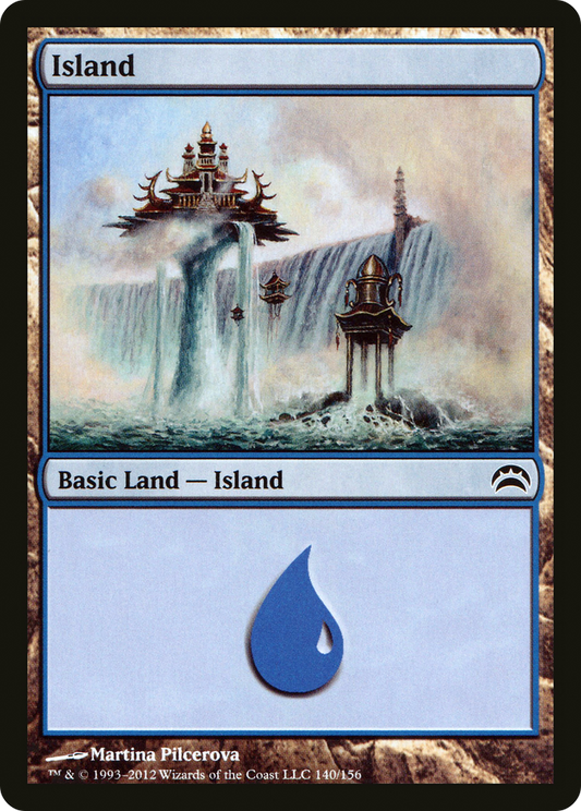 Island (PC2-140) - Planechase 2012 Foil