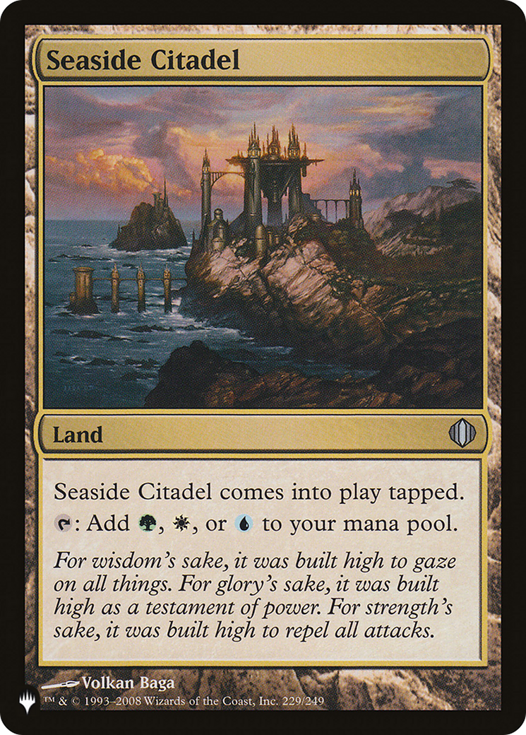 Seaside Citadel (ALA) (LIST-229) - The List