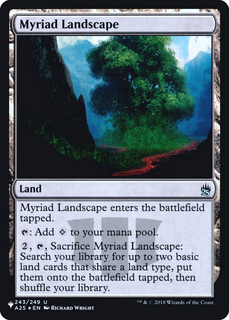 Myriad Landscape (A25) (LIST-243) - The List Foil
