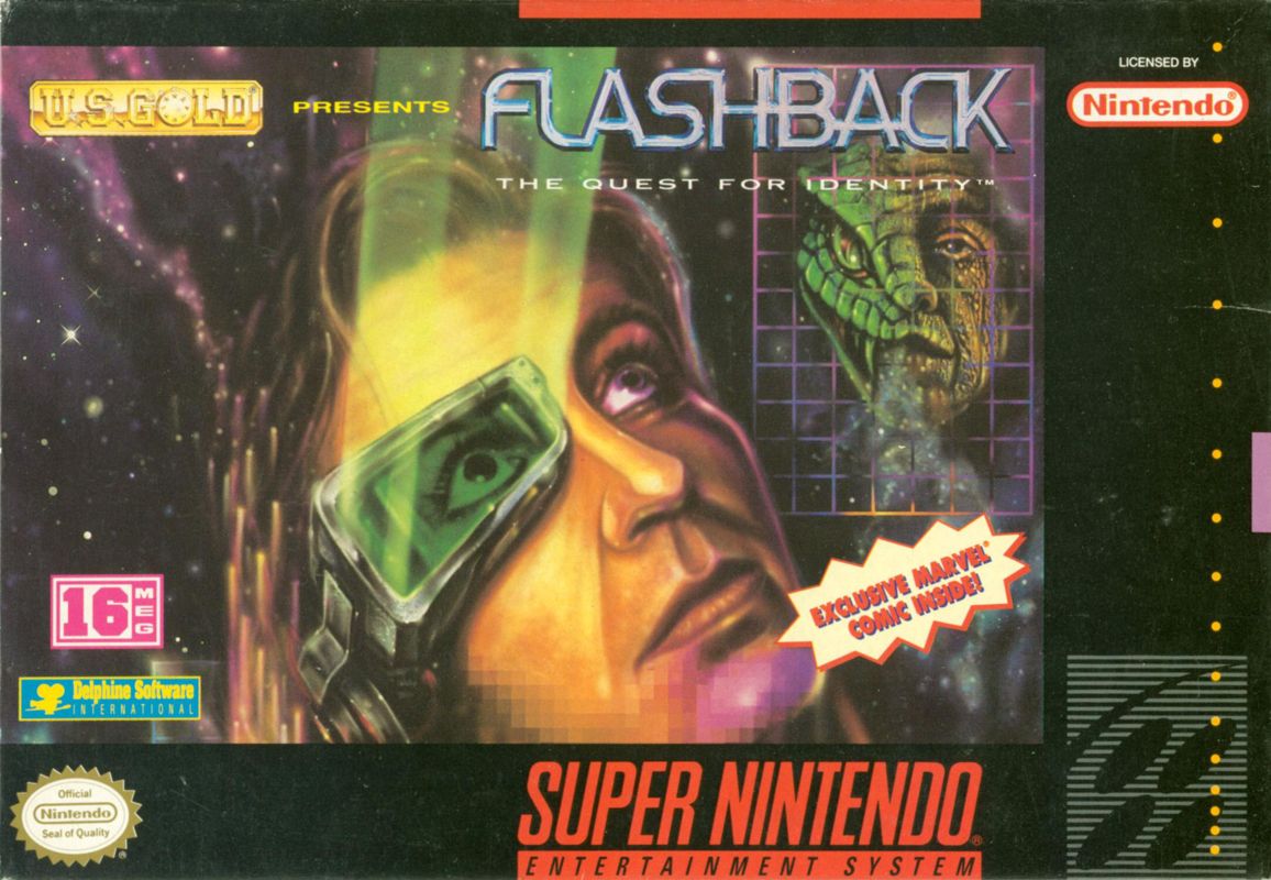 Flashback: The Quest For Identity - Super Nintendo (SNES)