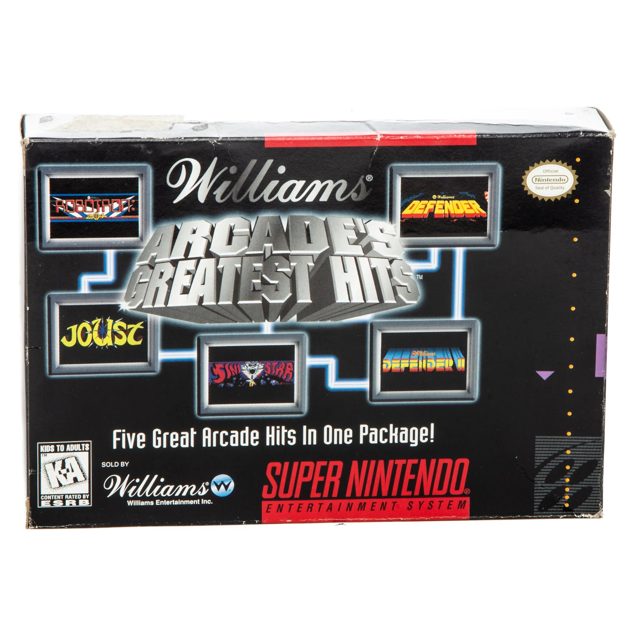 Williams Arcade's Greatest Hits - Super Nintendo (SNES)