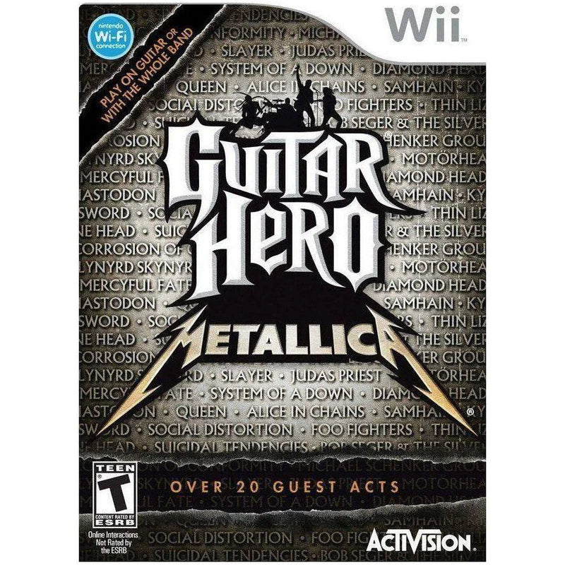 Guitar Hero Metallica - Nintendo Wii
