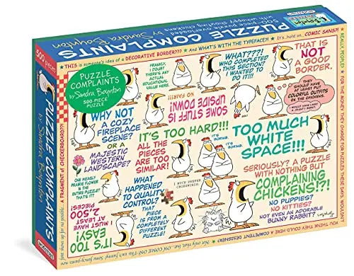 Puzzle Complaints 500 Piece Puzzle