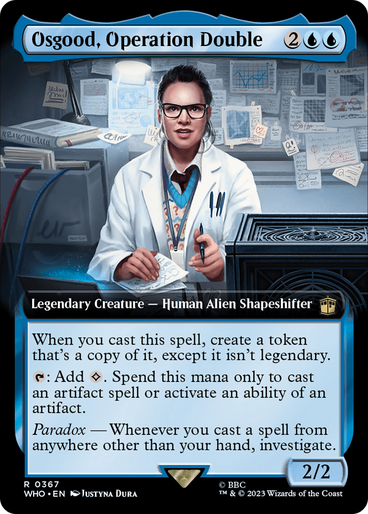 Osgood, Operation Double (WHO-367) - Doctor Who: (Extended Art) Foil