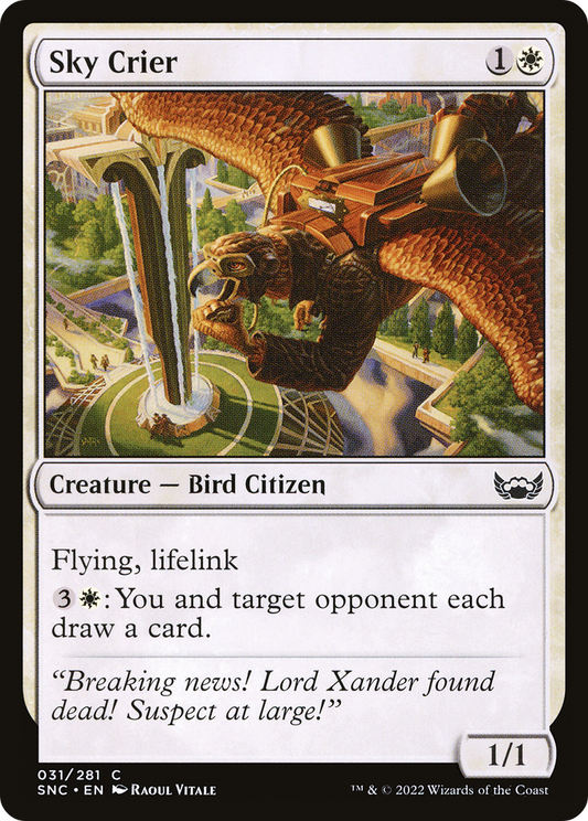 Sky Crier (SNC-031) - Streets of New Capenna
