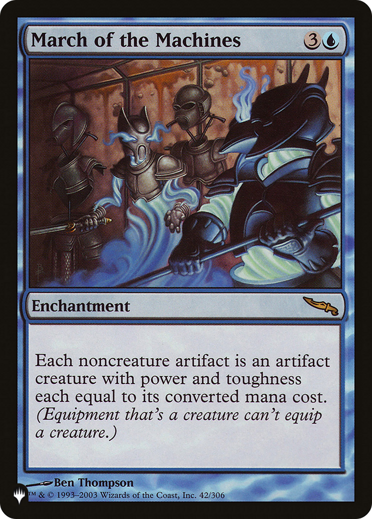 March of the Machines (LIST-42/306) - The List