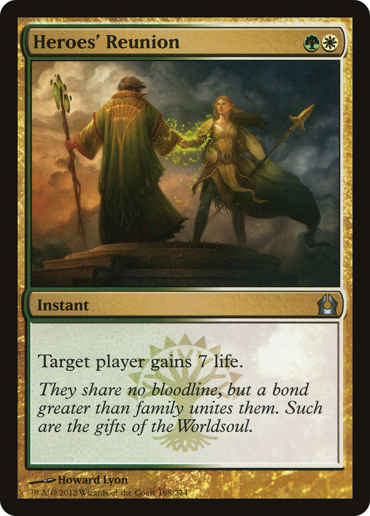 Heroes' Reunion (RTR-168) - Return to Ravnica