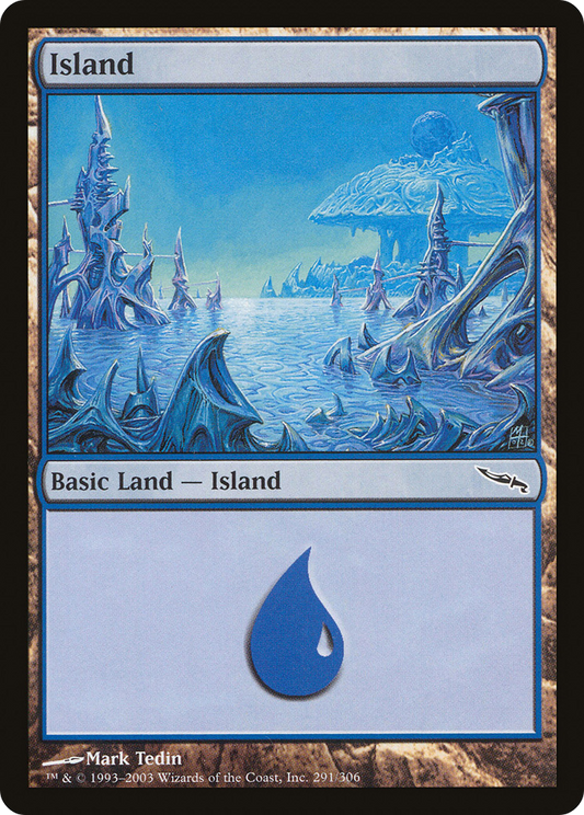 Island (MRD-291) - Mirrodin