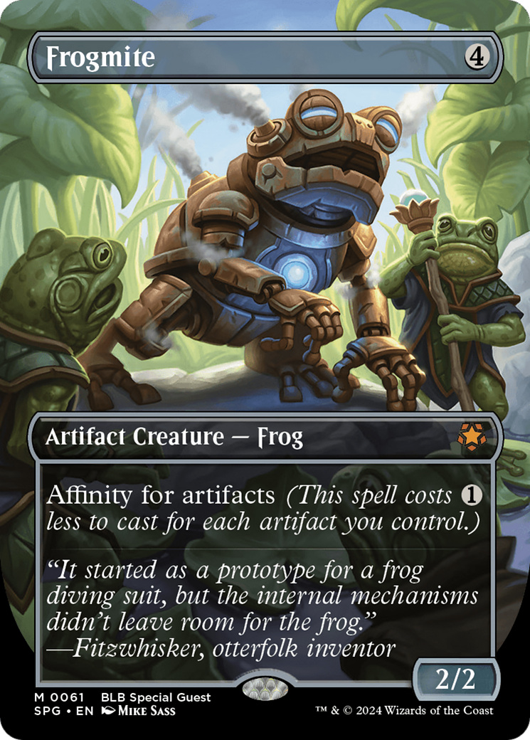 Frogmite (Borderless) (SPG-061) - Special Guests (Borderless) Foil