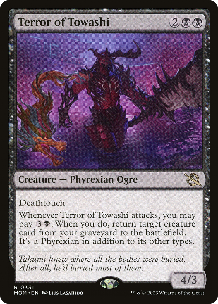 Terror of Towashi (MOM-331) - March of the Machine Foil