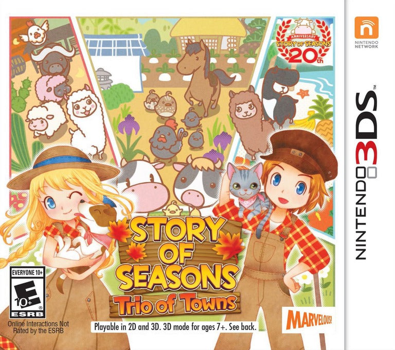 Story of Seasons Trio of Towns - Nintendo 3DS