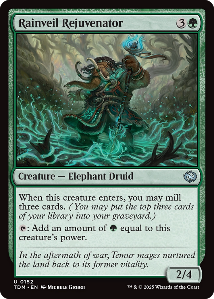 Rainveil Rejuvenator (TDM-152) - Tarkir: Dragonstorm