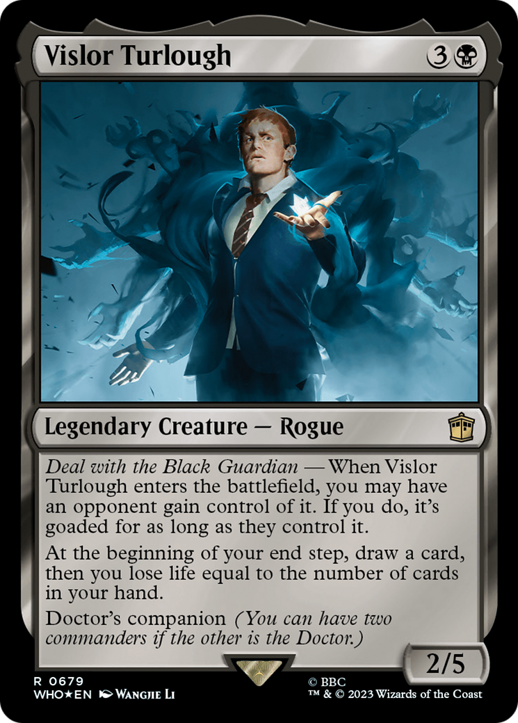 Vislor Turlough (WHO-679) - Doctor Who Foil