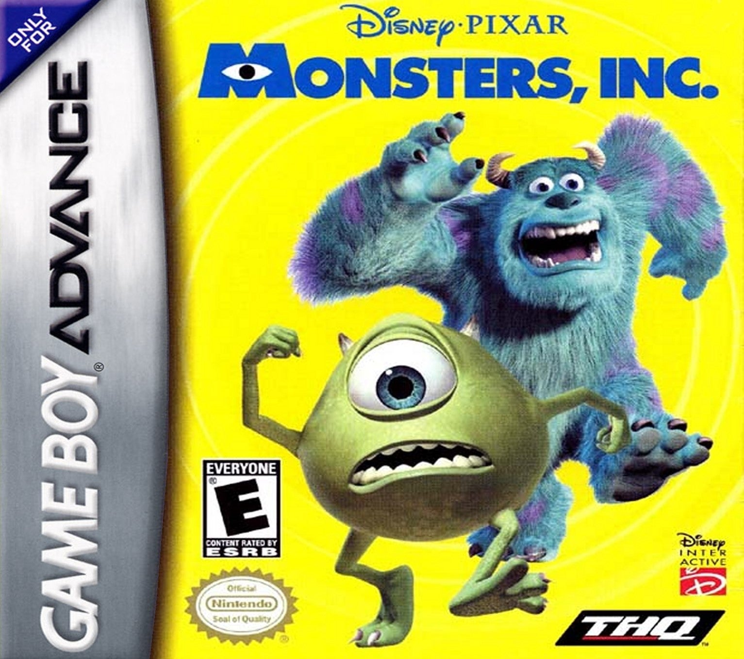 Monsters Inc - Game Boy Advance (GBA)