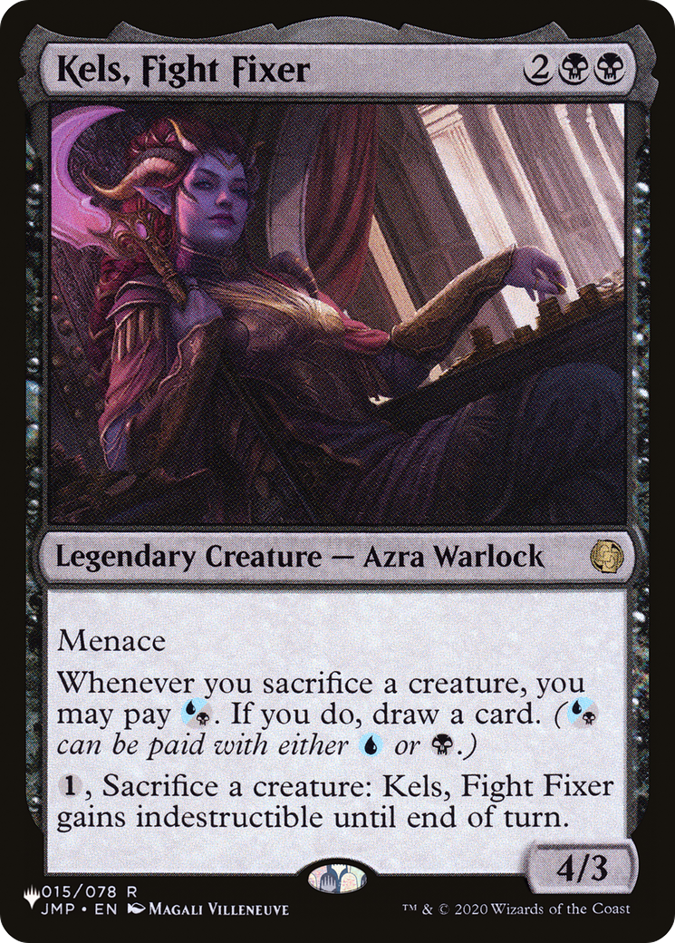 Kels, Fight Fixer (LIST-015/078) - The List