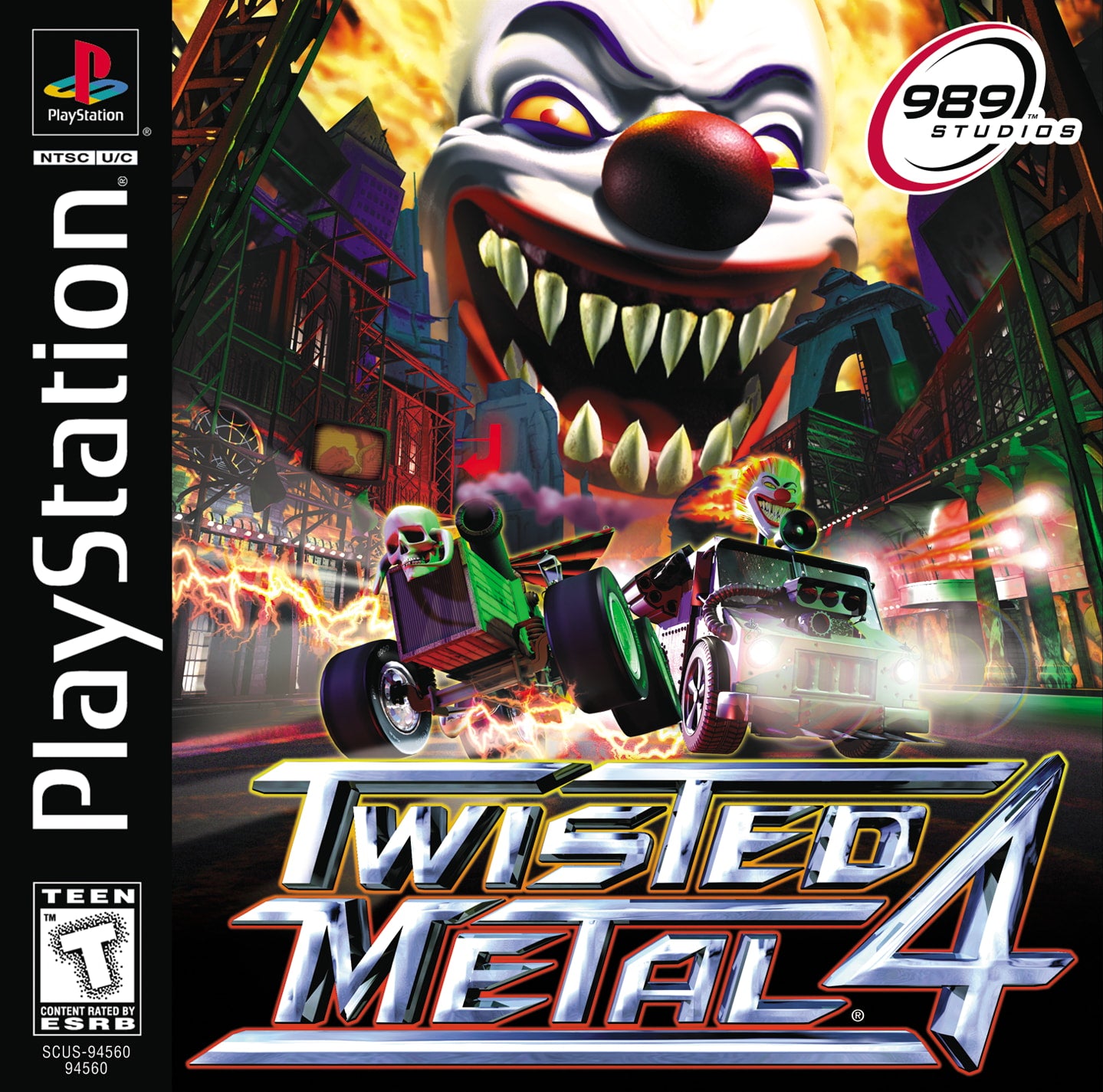 Twisted Metal 4 - PlayStation (PS1)