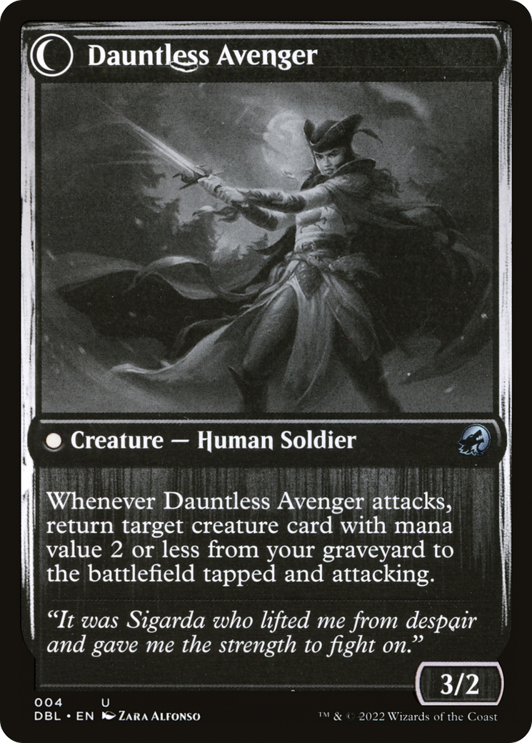 Bereaved Survivor (DBL-004) - Innistrad: Double Feature: (Double Faced Transform) Foil
