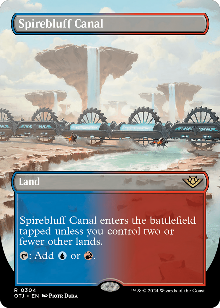 Spirebluff Canal (OTJ-304) - Outlaws of Thunder Junction (Borderless)