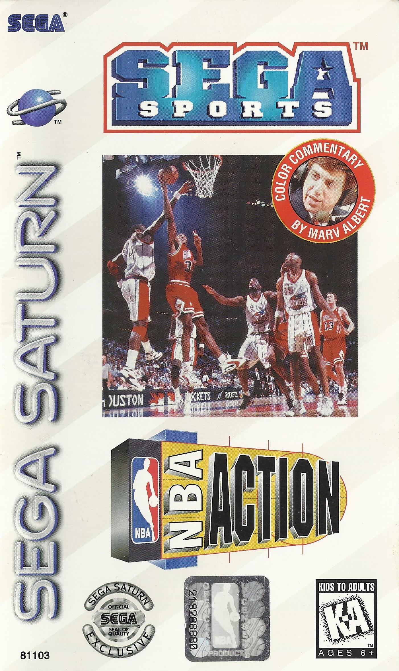 NBA Action - Sega Saturn