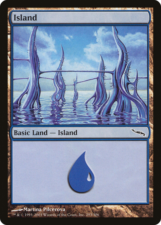 Island (MRD-293) - Mirrodin