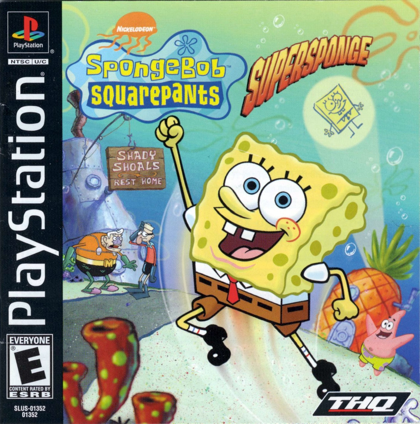 SpongeBob SquarePants: SuperSponge - PlayStation (PS1)