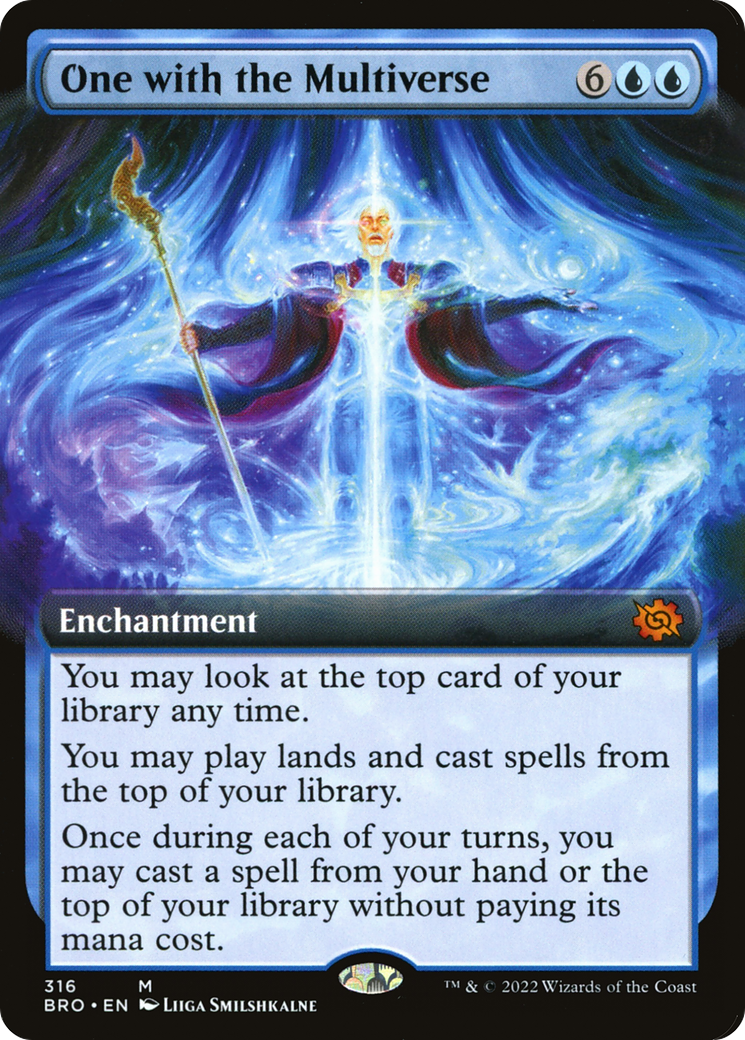One with the Multiverse (BRO-316) - The Brothers' War: (Extended Art)