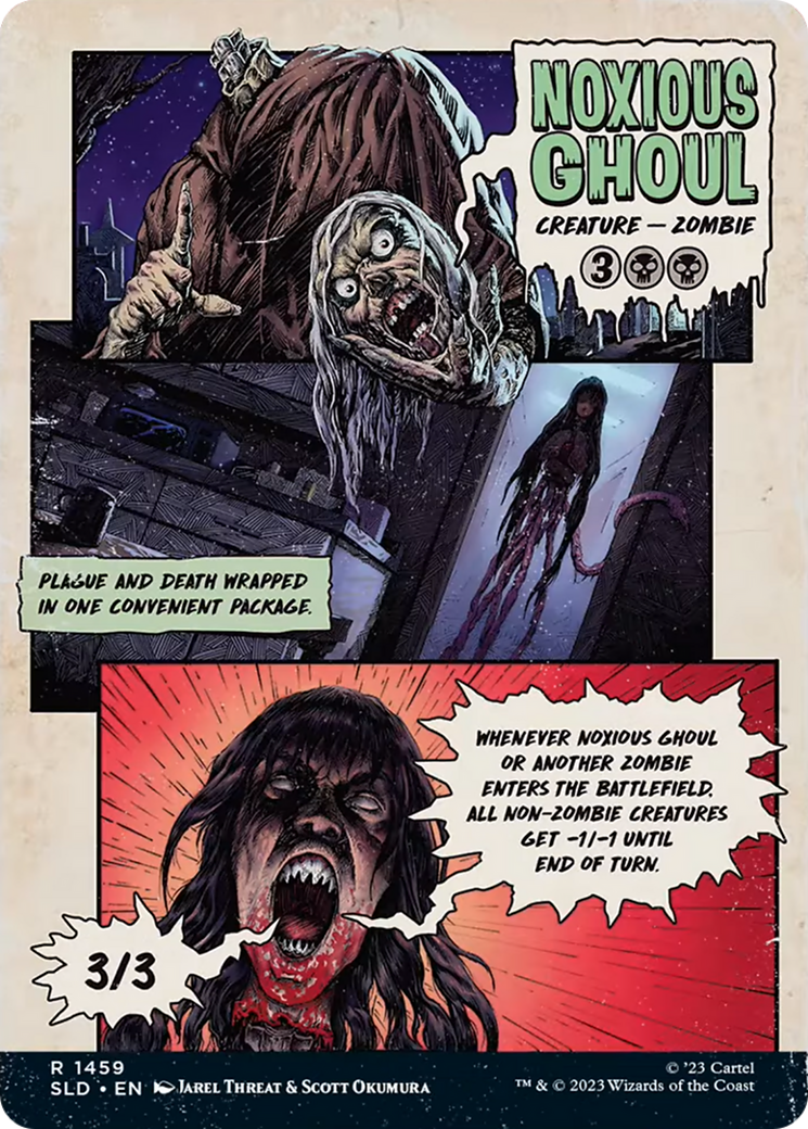 Noxious Ghoul // Noxious Ghoul (SLD-1459) - Secret Lair Drop: (Full Art) (Borderless)