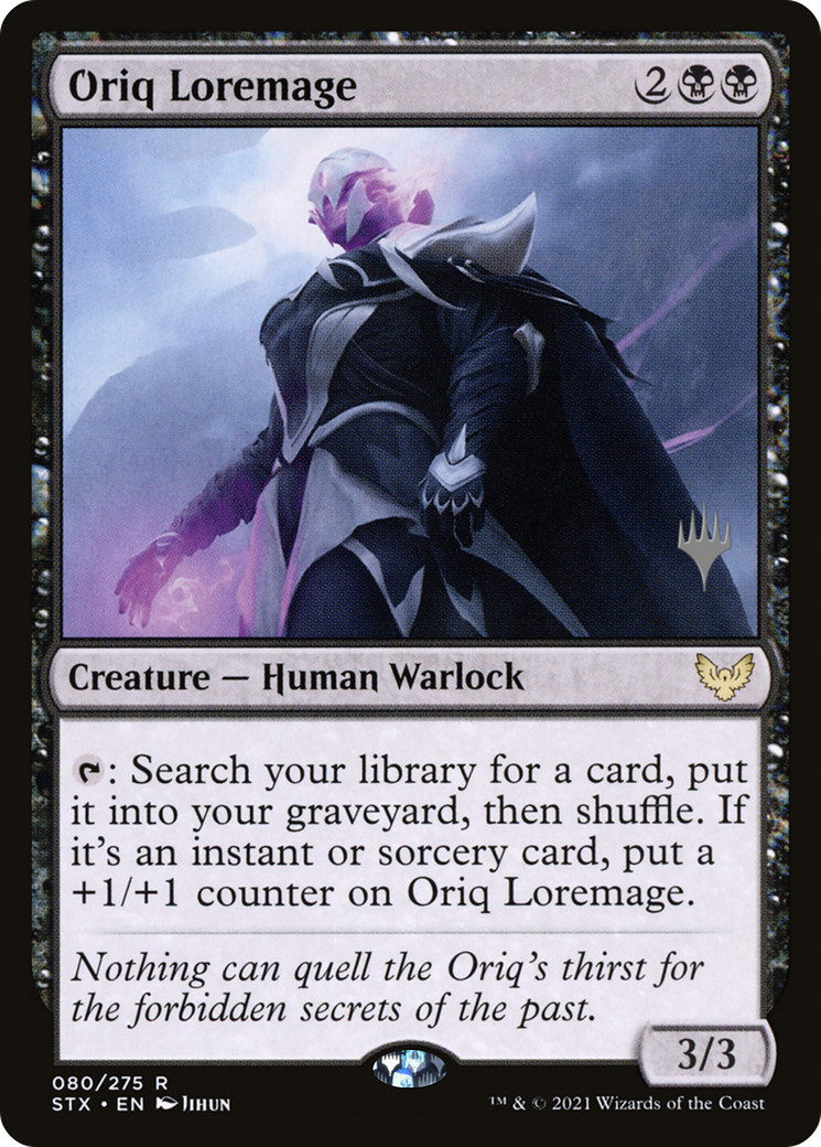 Oriq Loremage (PPSTX-80P) - Strixhaven: School of Mages Promos Foil