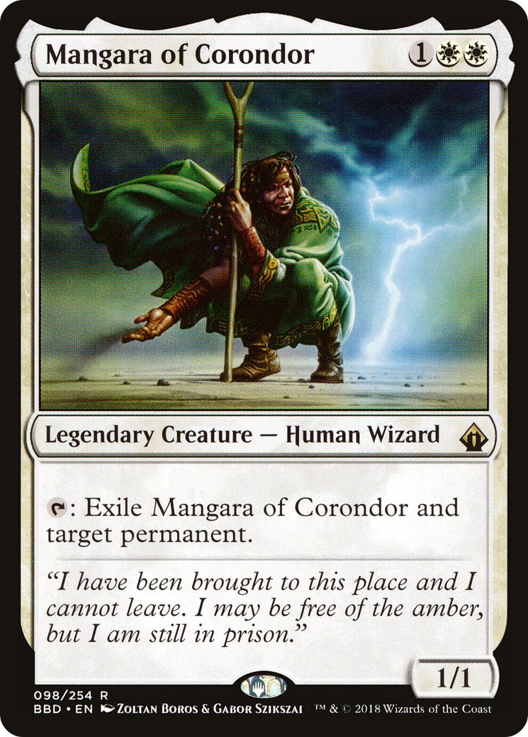 Mangara of Corondor (BBD-098) - Battlebond Foil