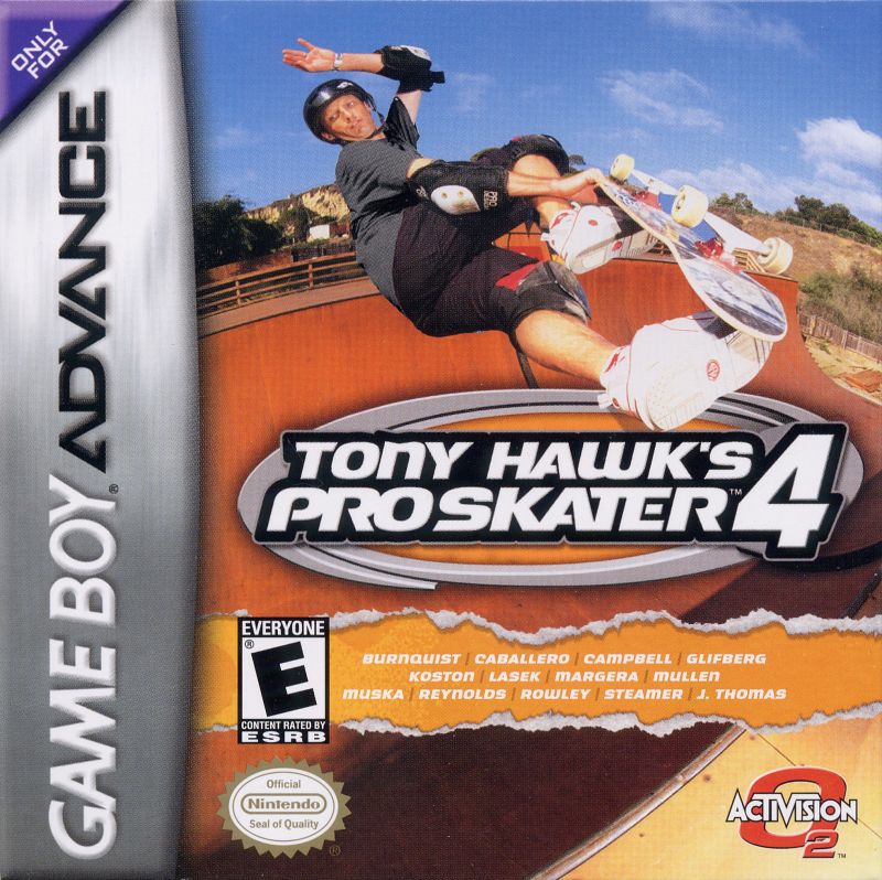 Tony Hawk's Pro Skater 4 - Game Boy Advance (GBA)