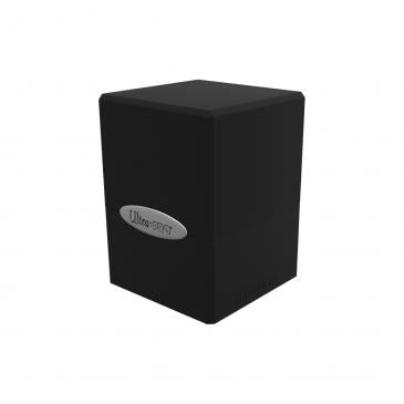 Deck Box: Classic Satin Cube: Jet Black (100 ct)
