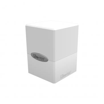 Deck Box: Classic Satin Cube: Arctic White (100 ct)