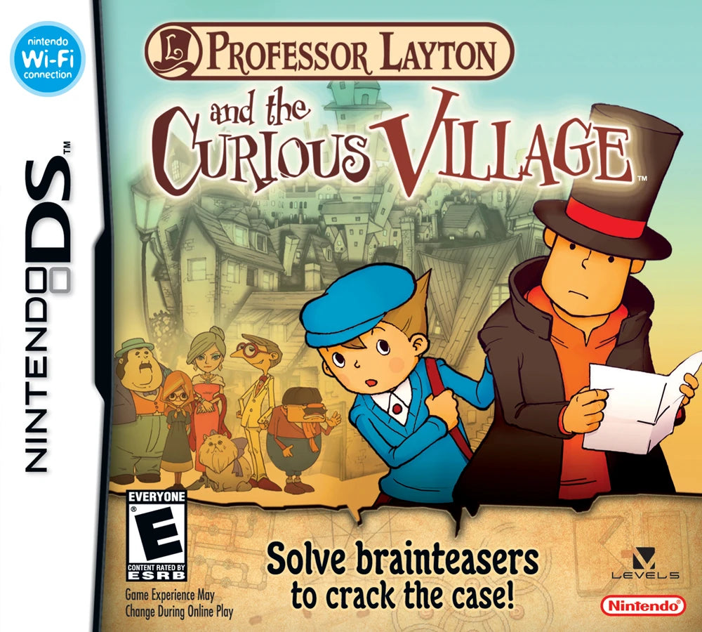 Professor Layton and the Curious Village - Nintendo DS