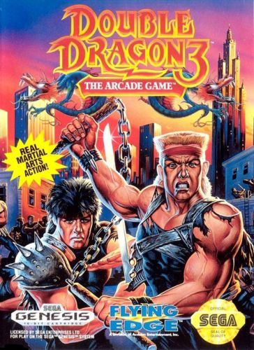 Double Dragon 3: The Arcade Game - Sega Genesis