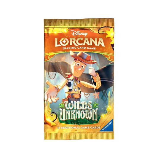 DISNEY LORCANA SET 12 WILDS UNKNOWN BOOSTER PACK