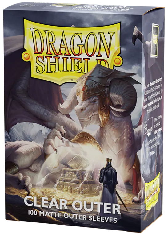 Dragon Shield Outer Sleeves 100ct (clear)
