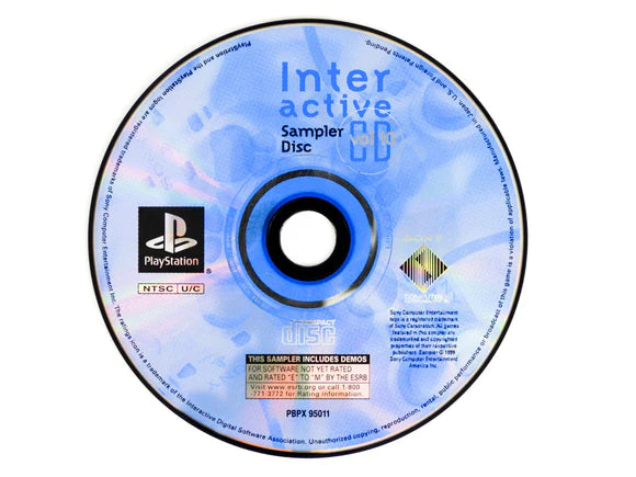 Interactive CD Sampler Pack Volume Vol 10 - PlayStation (PS1)