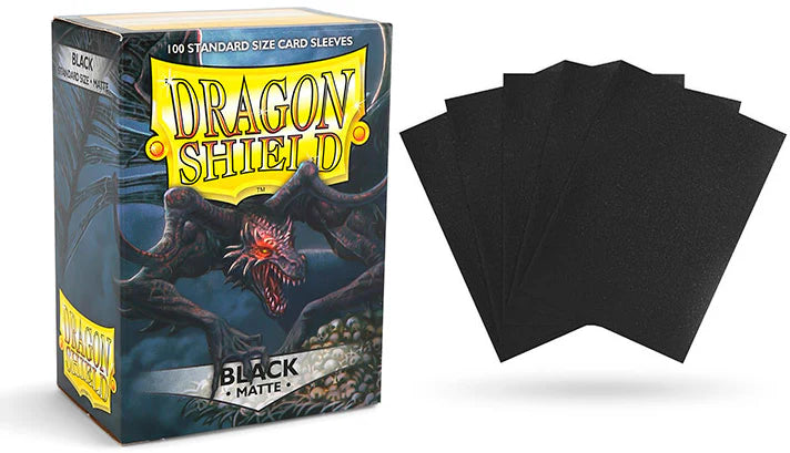 Dragon Shield Sleeves Matte (Black)