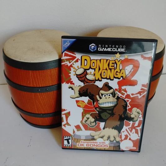 Donkey Konga 2 with Bongos