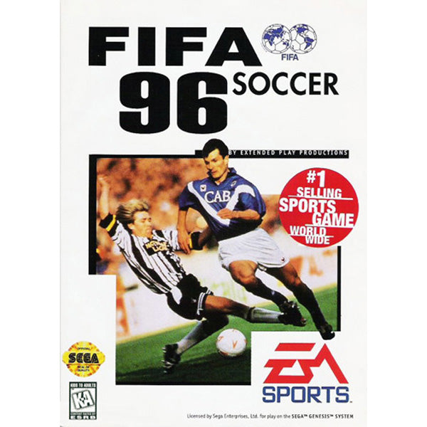 FIFA Soccer 96 - Sega Genesis