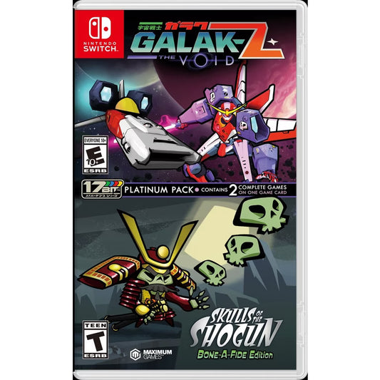 Galak-Z: The Void / Skulls of the Shogun: Bone-A Fide Platinum Pack - Nintendo Switch