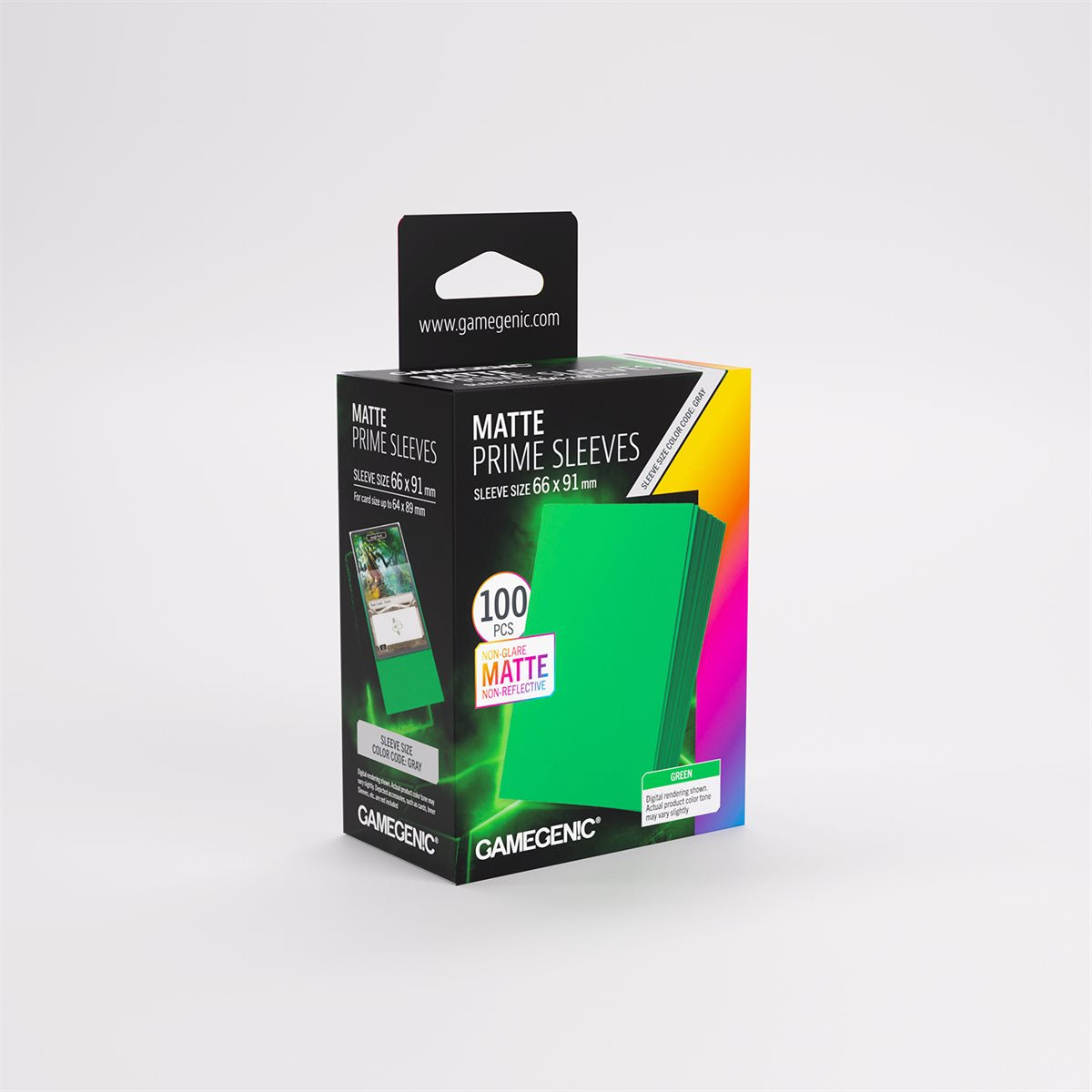 Sleeves: Gamegenic: Matte Prime Sleeves: Green (100)