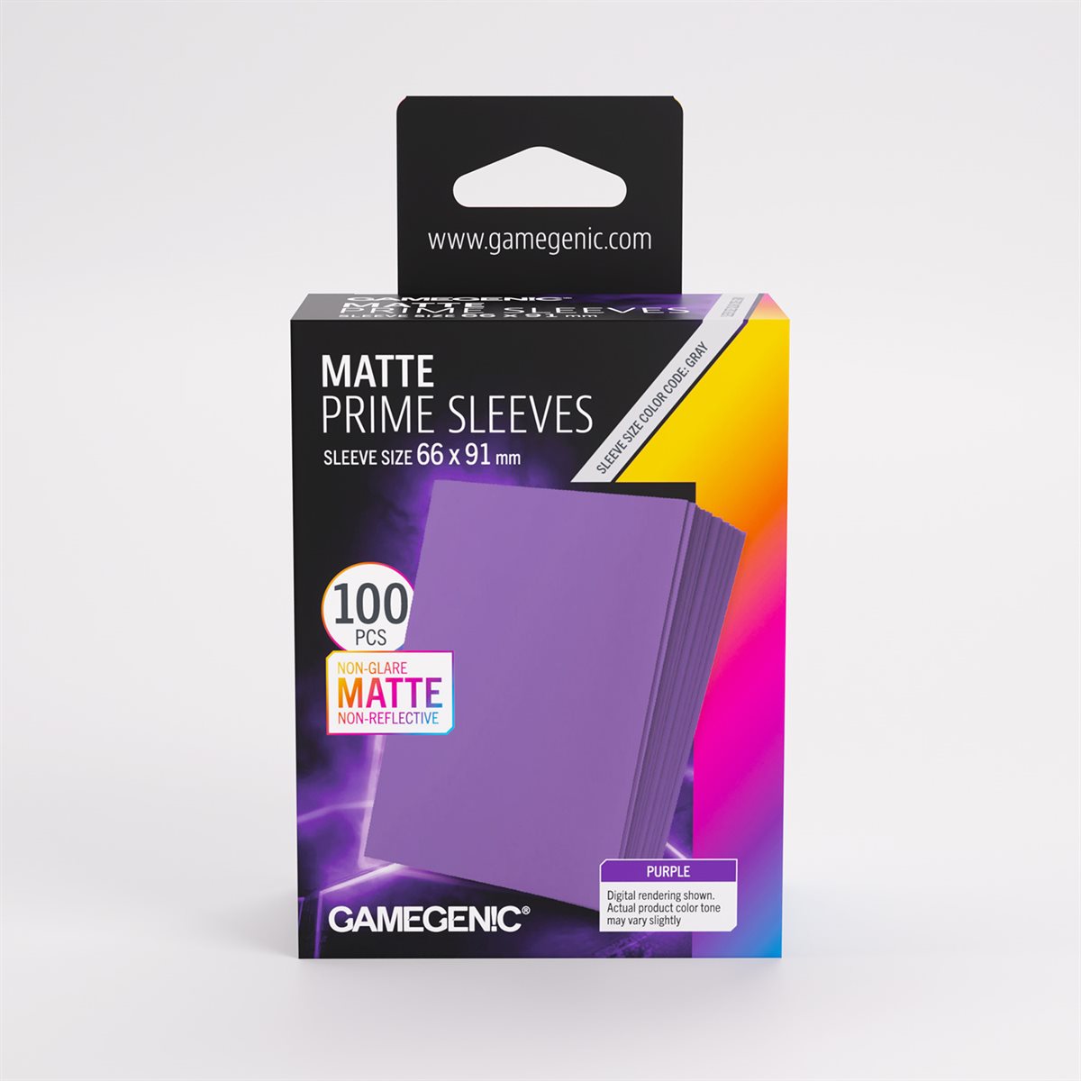 Sleeves: Gamegenic: Matte Prime Sleeves: Purple (100)