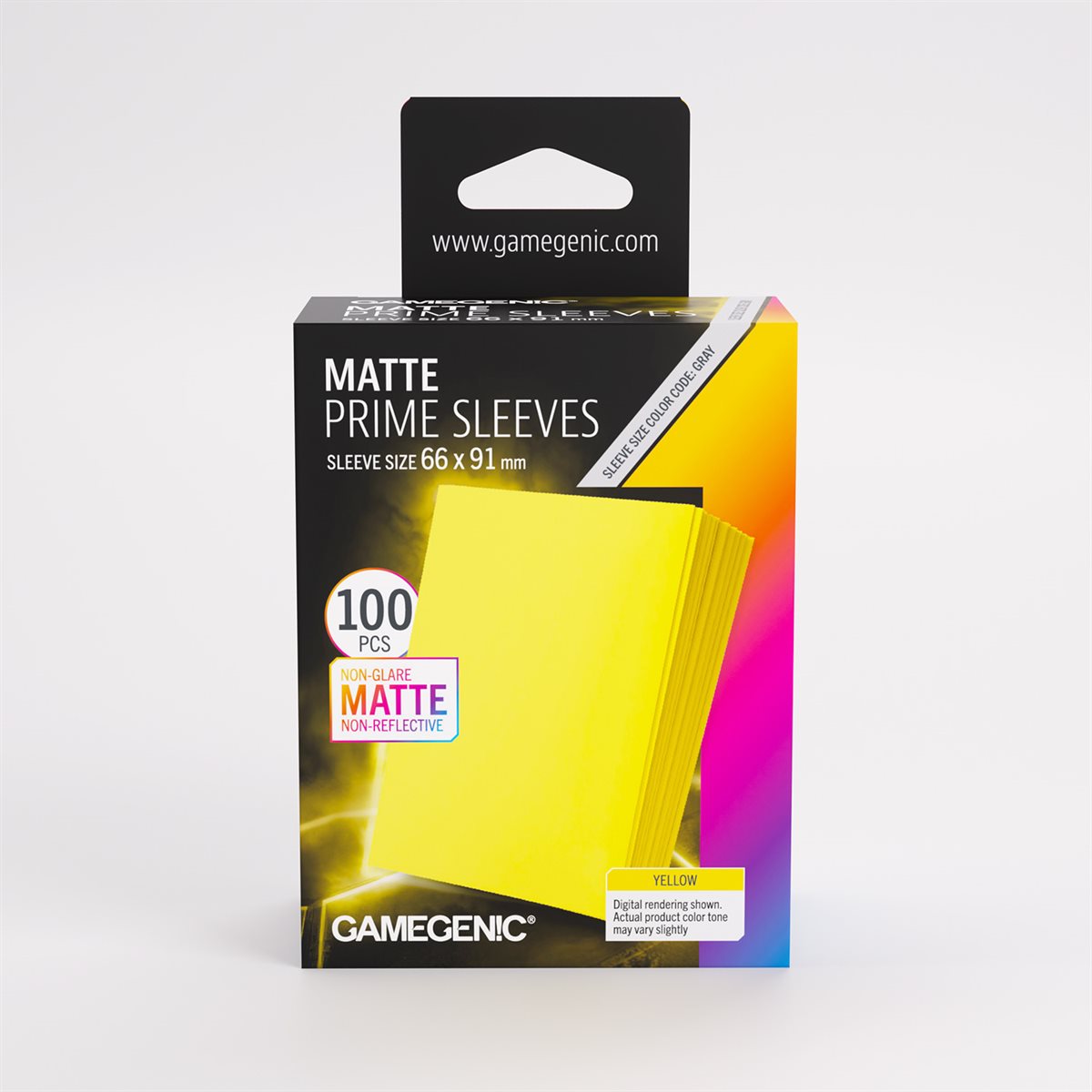 Sleeves: Gamegenic: Matte Prime Sleeves: Yellow (100)