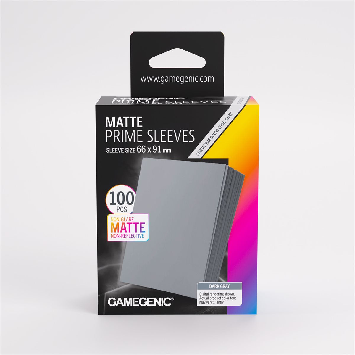 Sleeves: Gamegenic: Matte Prime Sleeves: Dark Grey (100)