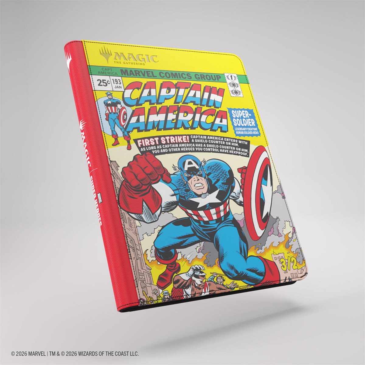 Binder: Magic: The Gathering: Marvel Super Heroes: Zip-Up Album 18-Pkt:Cap A / Black Panther