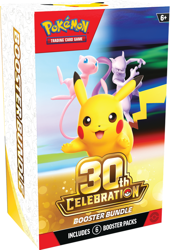 PRE ORDER POKEMON 30TH CELEBRATION BOOSTER BUNDLE