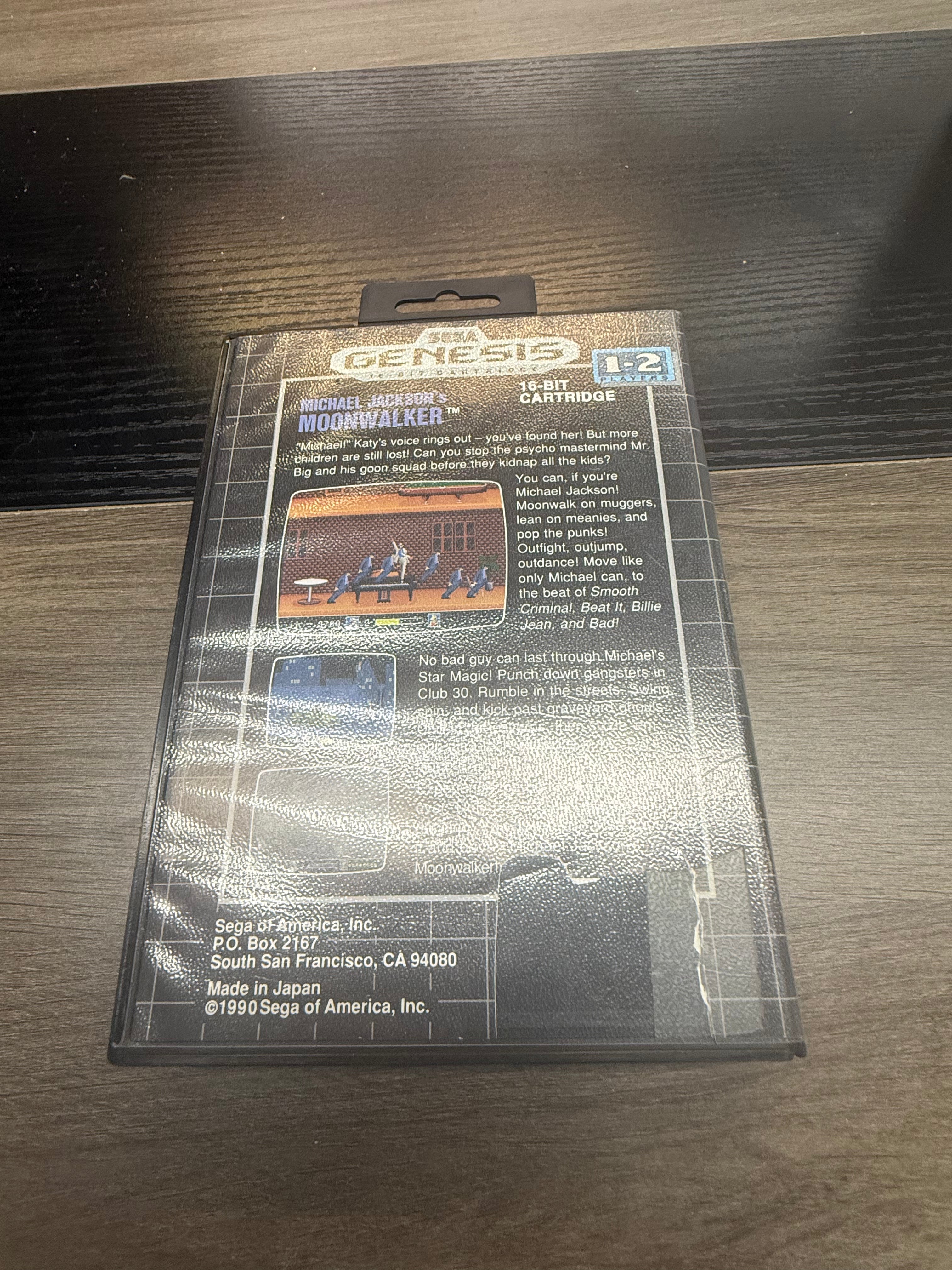 Michael Jackson’s Moonwalker - Sega Genesis