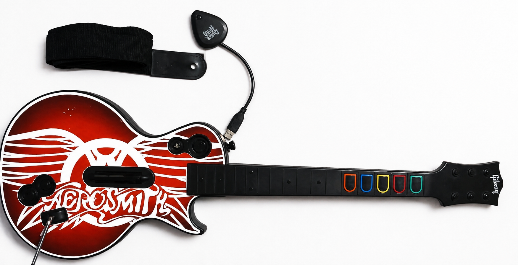 Guitar Hero Guitar PS3 Aerosmith with Dongle
