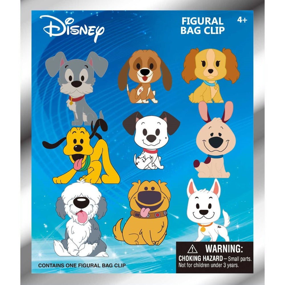Disney Dogs Random 3D Foam Bag Clips